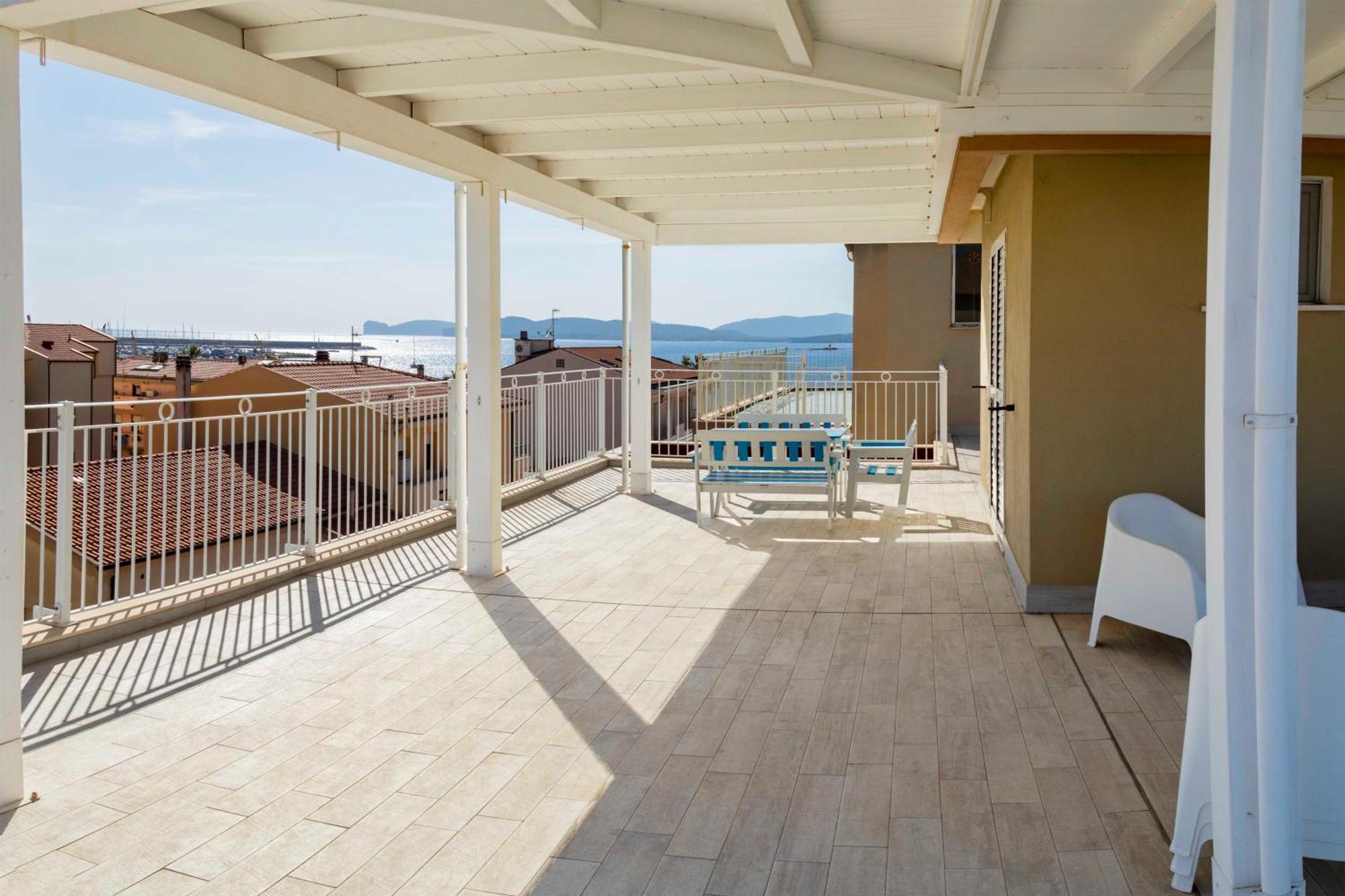 Lovealghero Stanze In Attico Vista Mare Ngoại thất bức ảnh