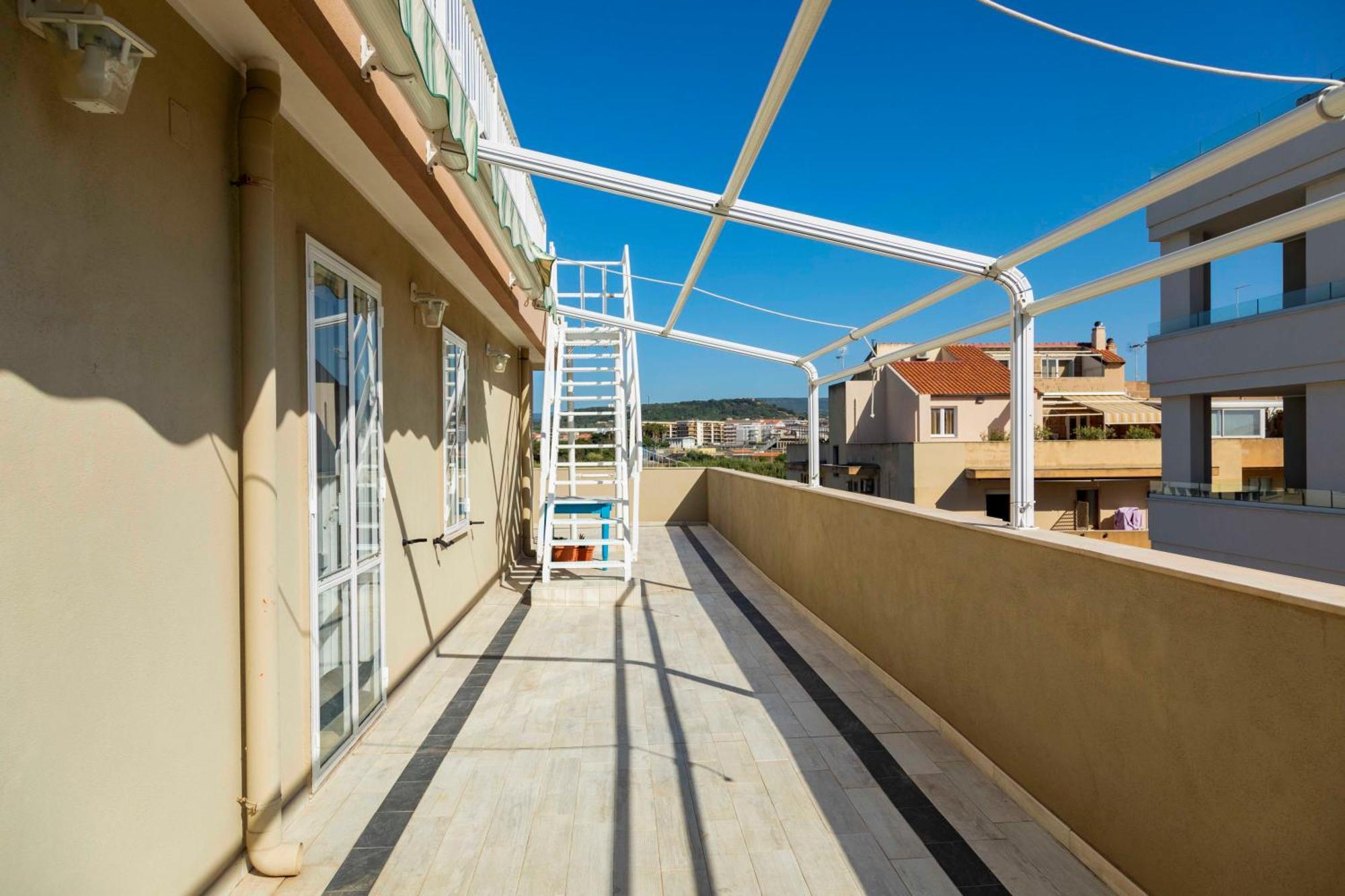 Lovealghero Stanze In Attico Vista Mare Ngoại thất bức ảnh